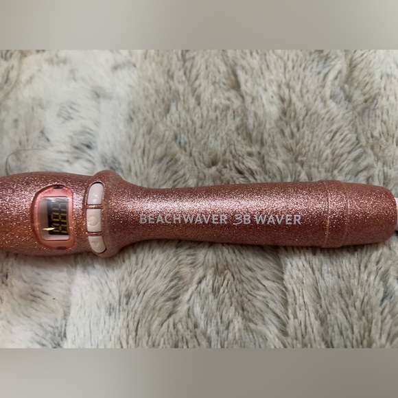 🎀 Pink Glitter Limited Edition Beachwaver 3b Waver - Picture 4 of 8